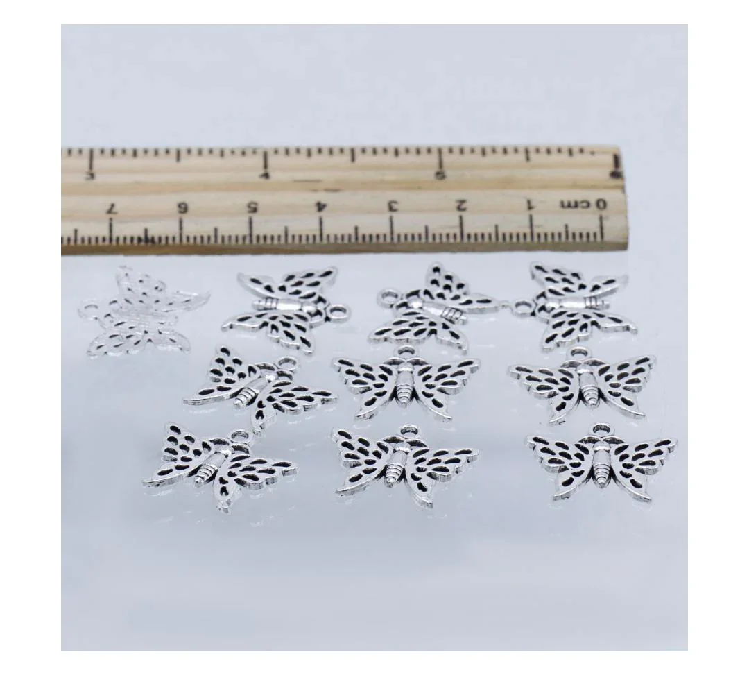 Metal Craft Fitting – 10 Pcs Butterfly