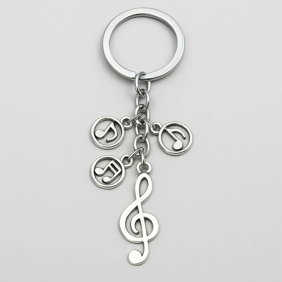 Metal Music Symbol Craft Charms – Set of 10 - Image 8