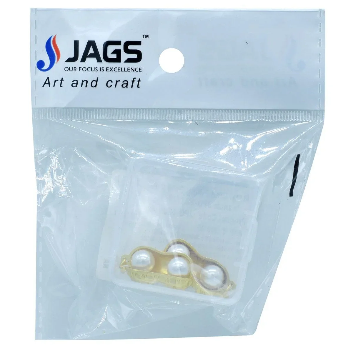 Metal Craft Fitting Gold Peanut Set - Image 4