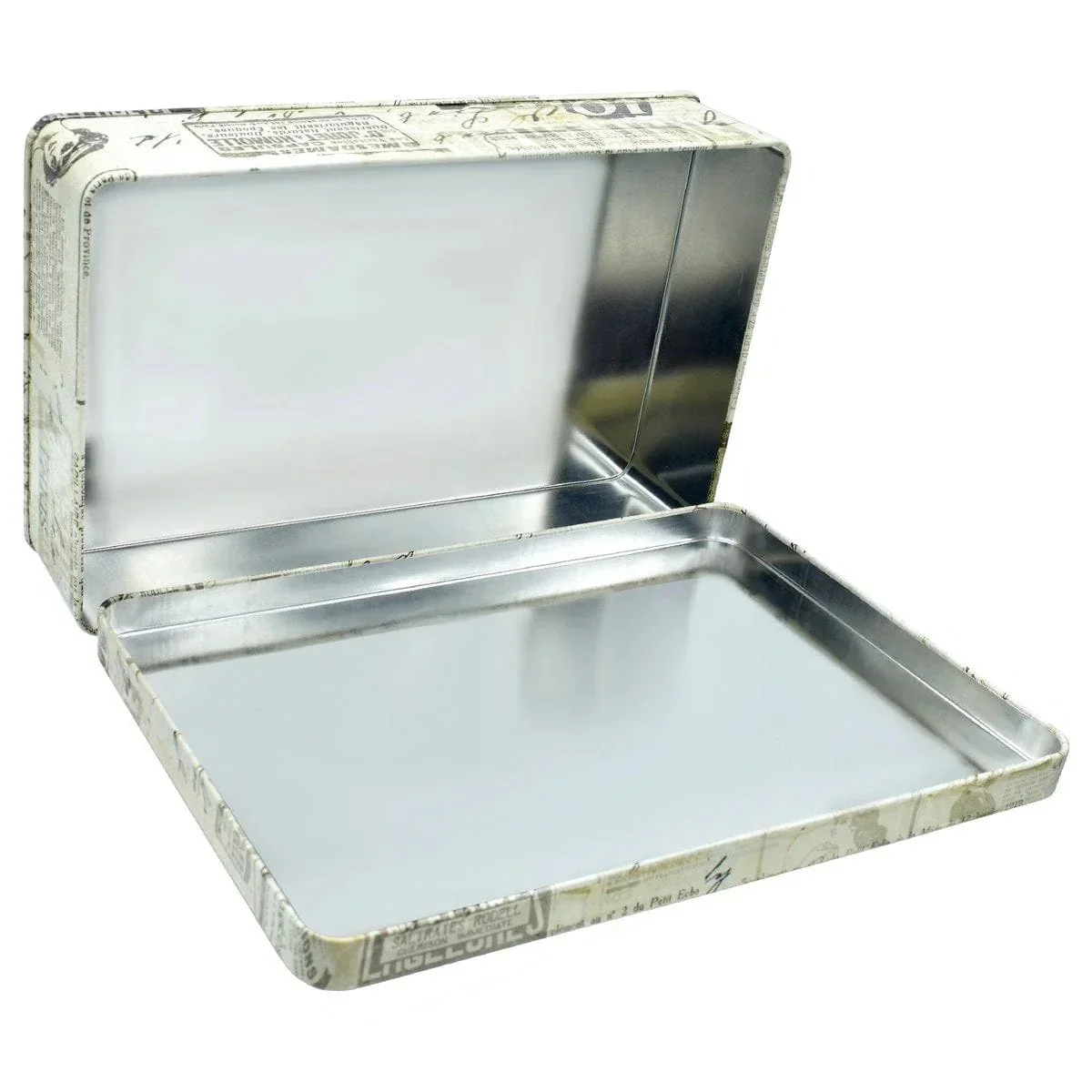 Metal Gift Box Print Rectangle Tins 221x141x47MM MGBR01 - Image 4