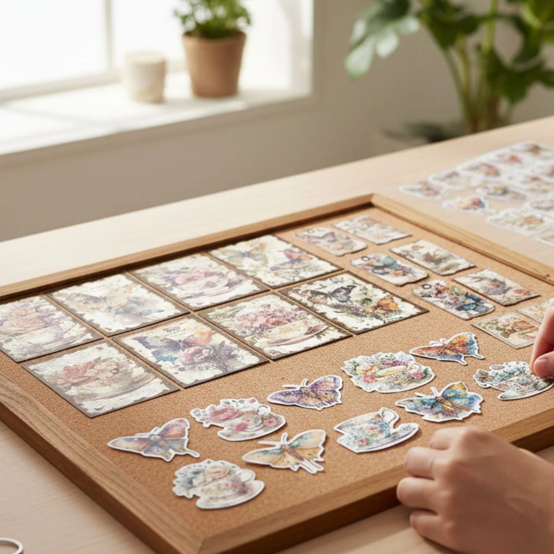 Journal Paper Cutouts & Stickers (100 Pcs) | Pack of 1 - Image 2