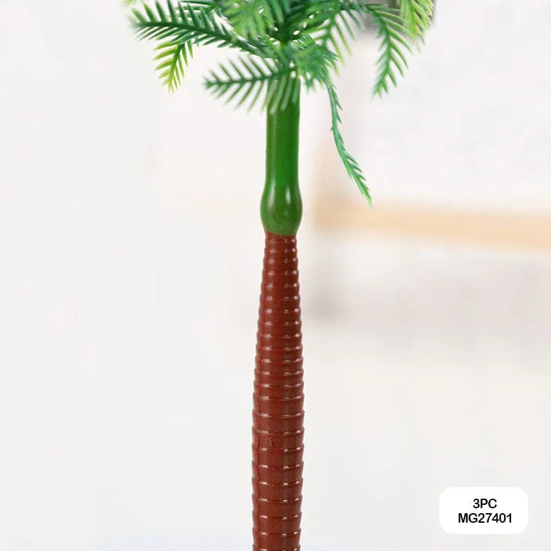 Miniature Palm Trees for Dioramas & Crafts (Set of 3) - Image 3