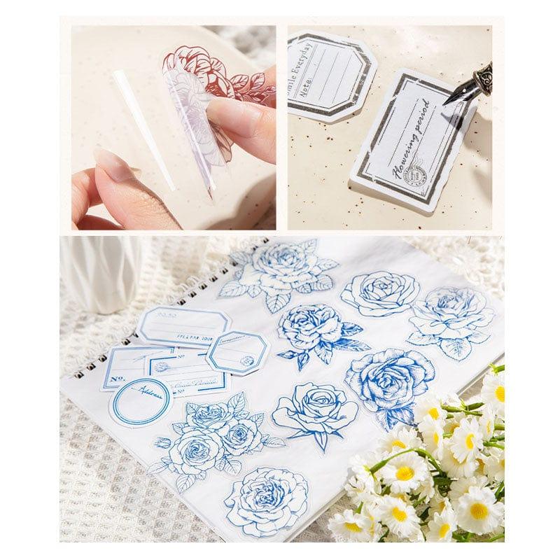 Blooming Flower Sticker 76*80Mm 40Pc      Code  Mhd006 - Image 2