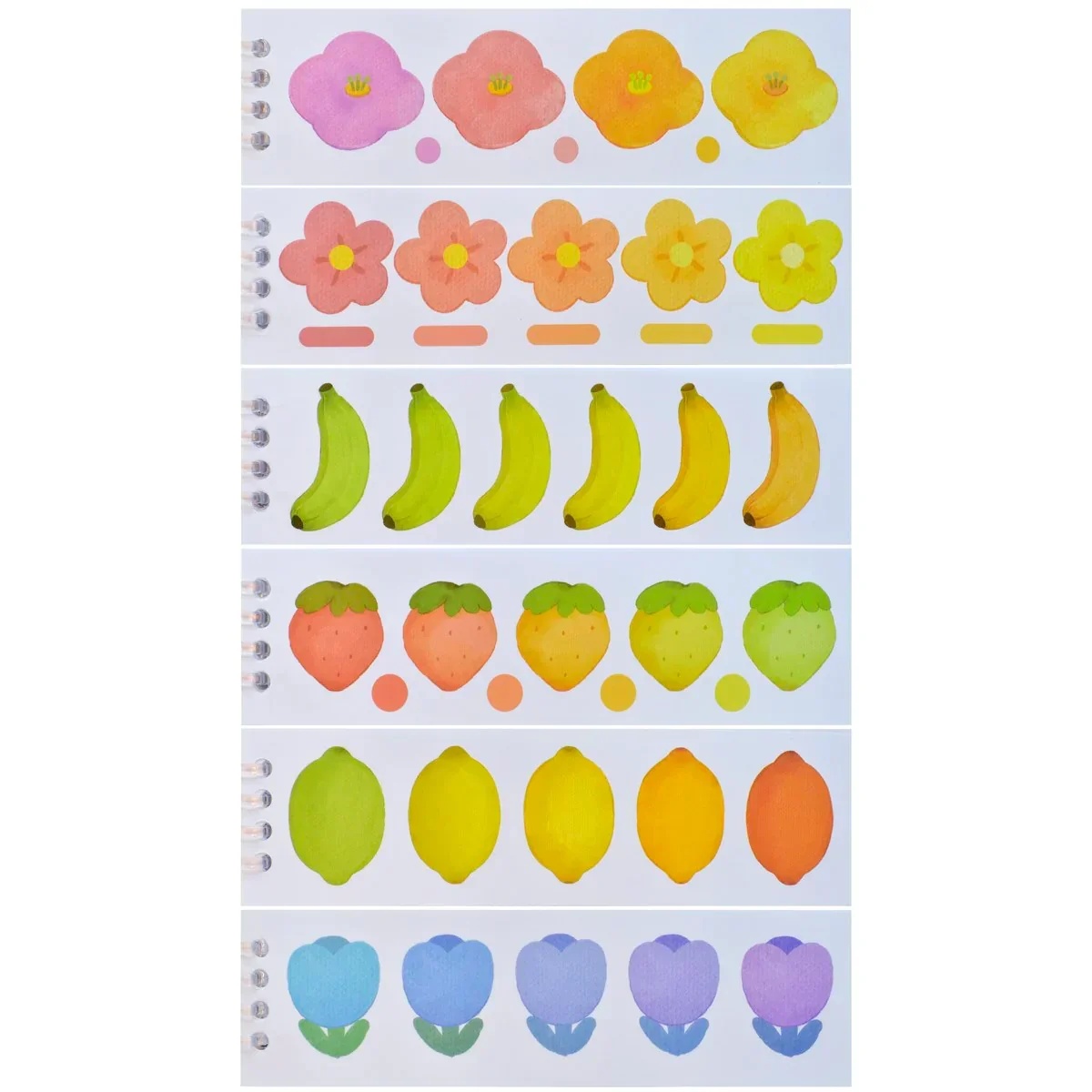 Mini Cute Fruit Sticky notes l pack of 38 sheets - Image 2