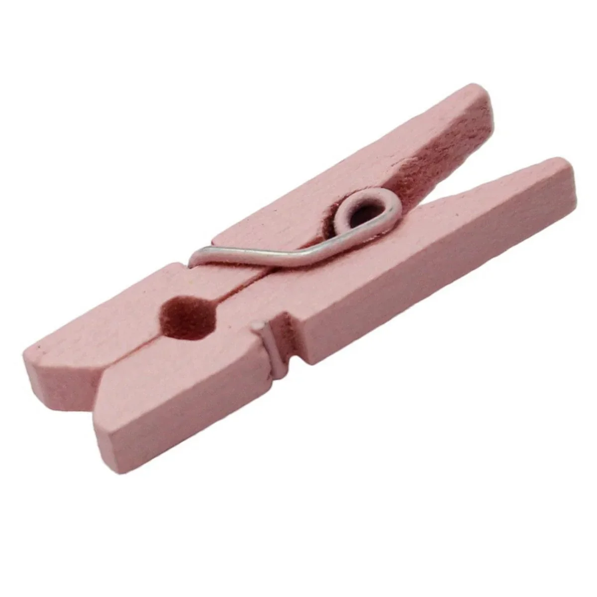 Mini Wonders: Wooden Clip Set - 100 Pcs Small Colourful Clips (25mm) - Image 3