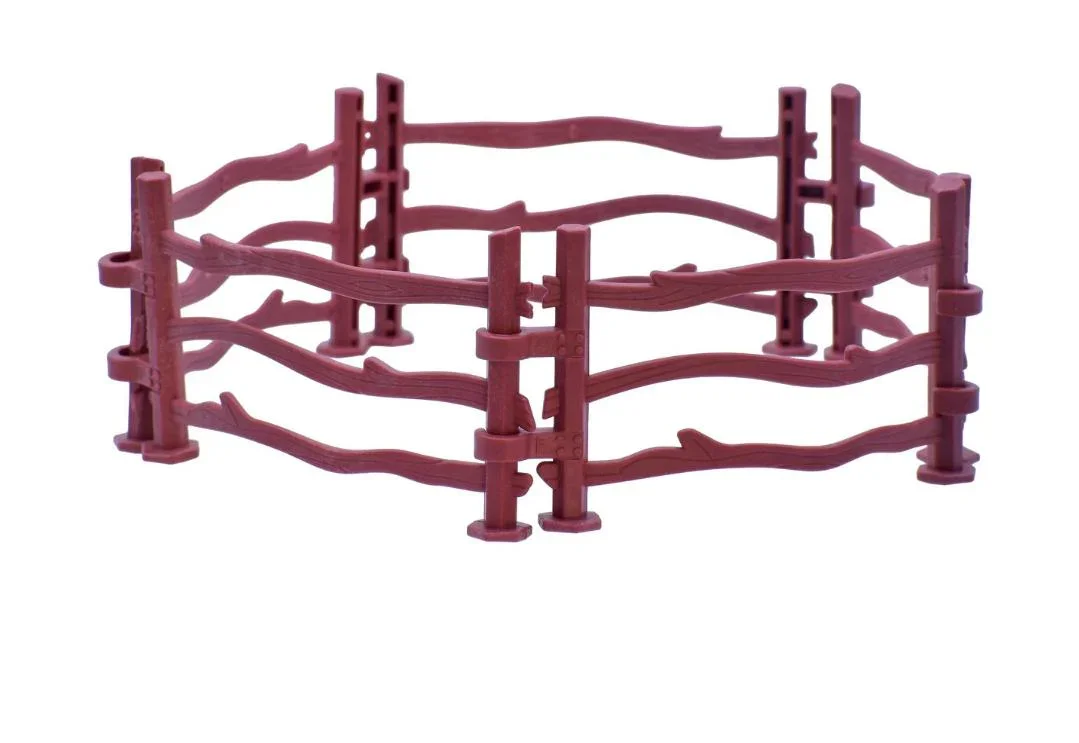 Miniature Fence Set of 5 Pcs 3.5x2.25 Inch – FENCE2 - Image 4