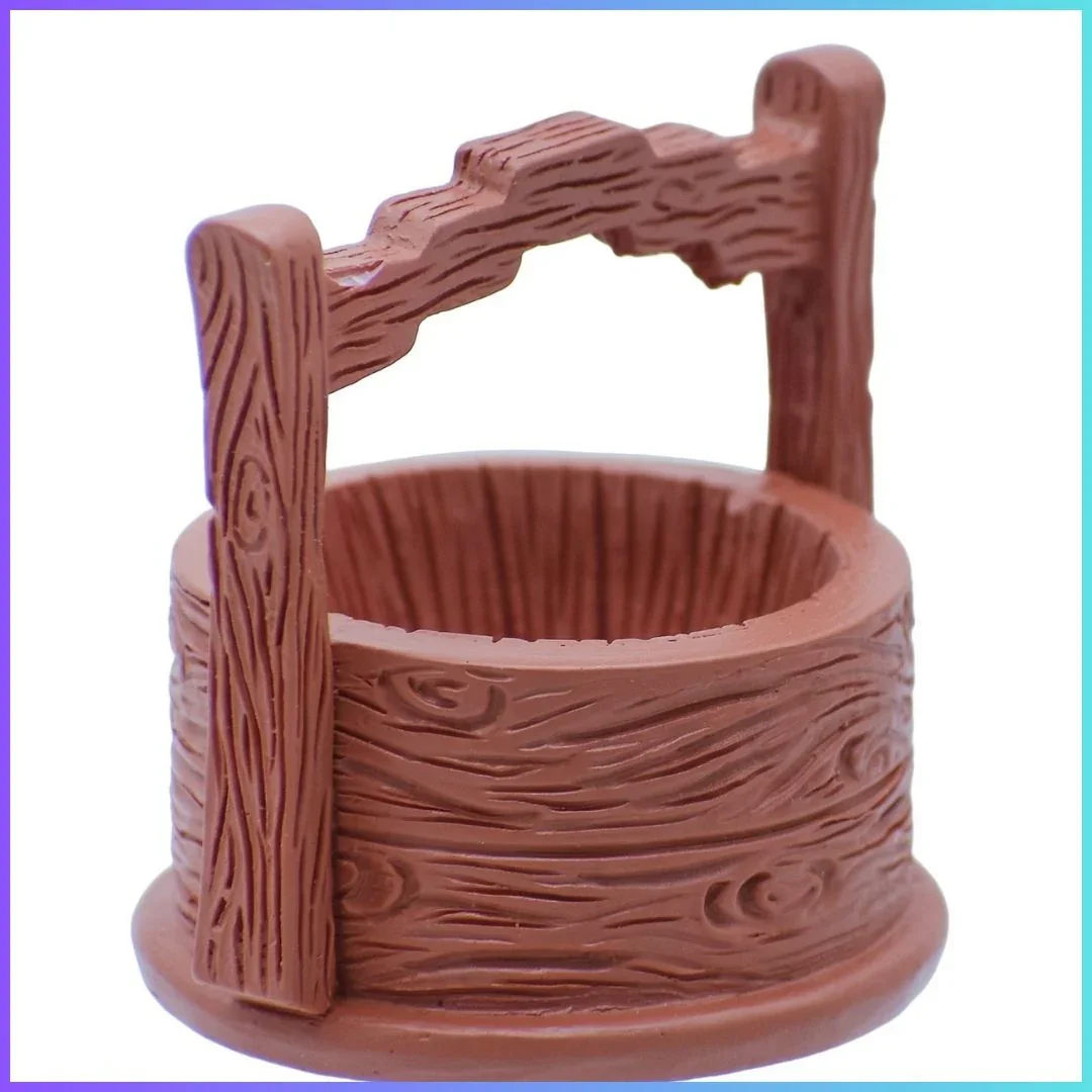 Miniature Model Flower Basket 1 Pcs - Image 2
