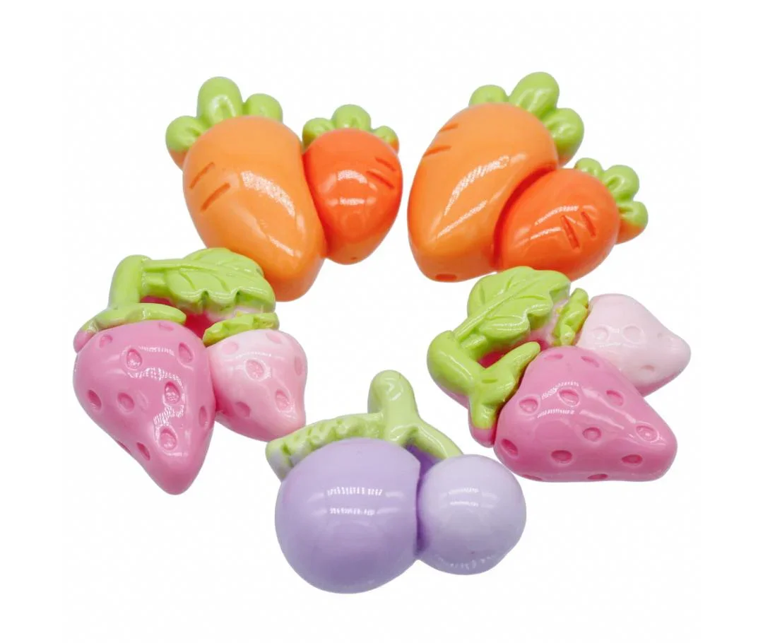 Miniature Model Vegetable 2IN1 5 Pcs Mix Colour MMAN-35 - Image 3