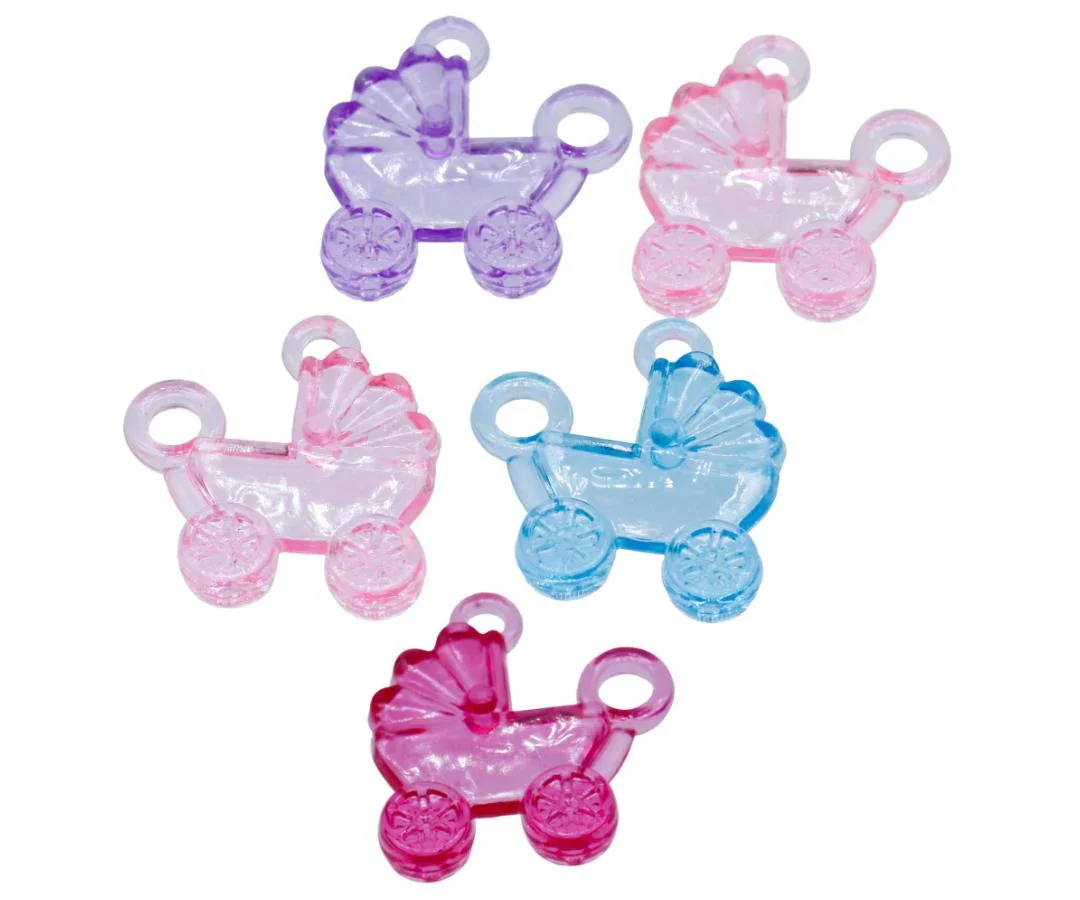 Miniature Transparent Colour Baby Walker 5 Pics MMTC15 - Image 2