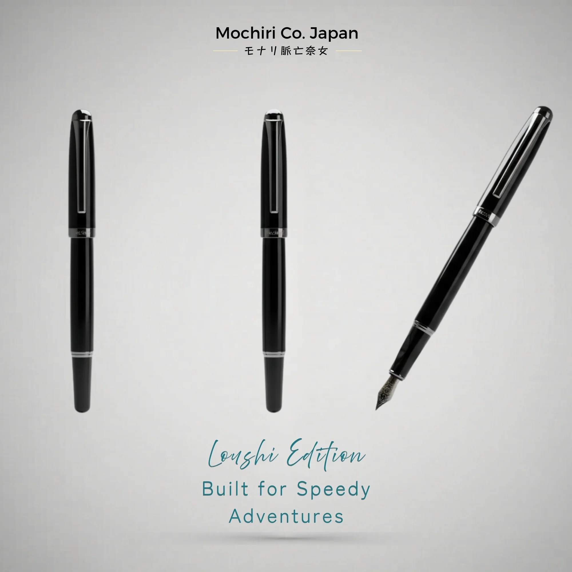 Mochiri & Co. Japan – Loushi Edition Fountain Pen I 2.3X Speed Focused Fountain Pen - Image 4