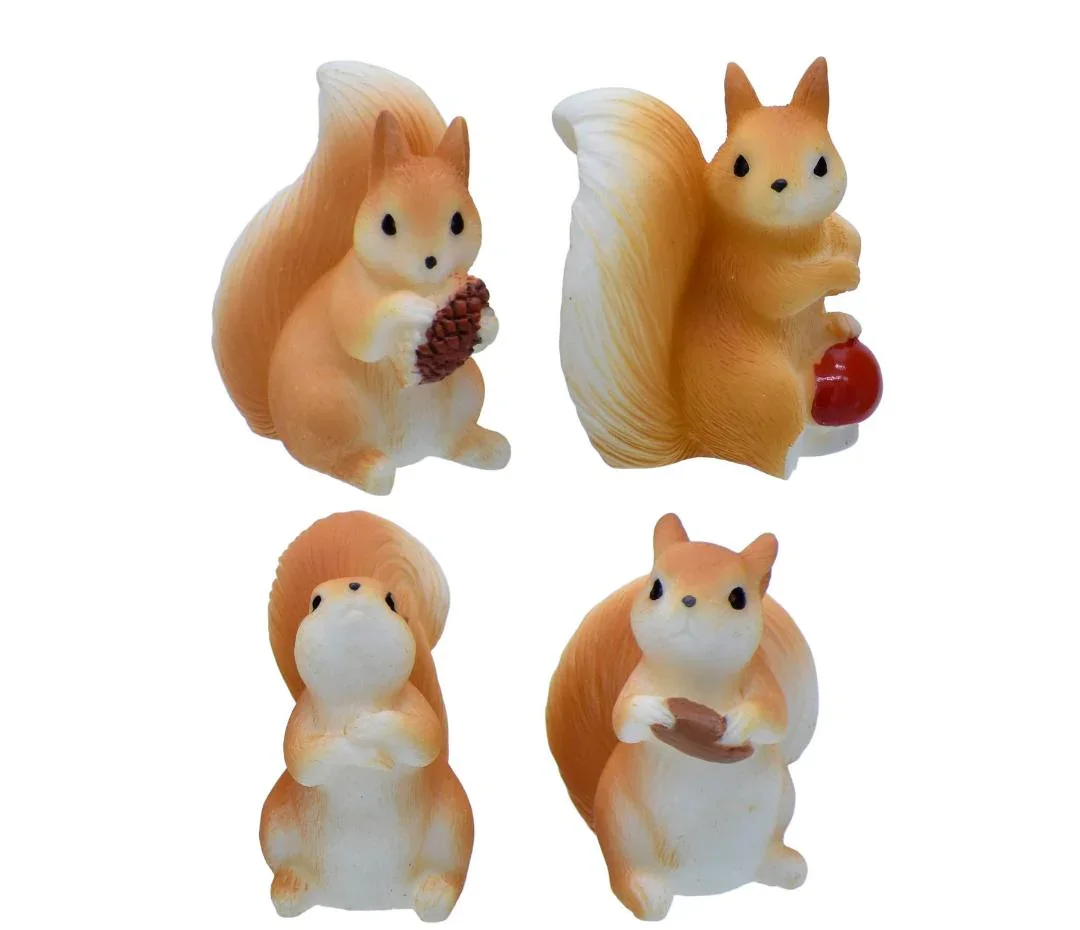 Model Accessories Squirrel Set – 4 Pcs | C1808-1-4 | SQC-4PD