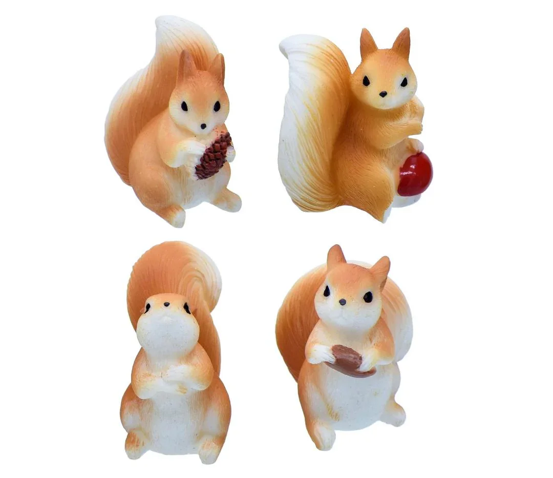 Model Accessories Squirrel Set – 4 Pcs | C1808-1-4 | SQC-4PD - Image 3