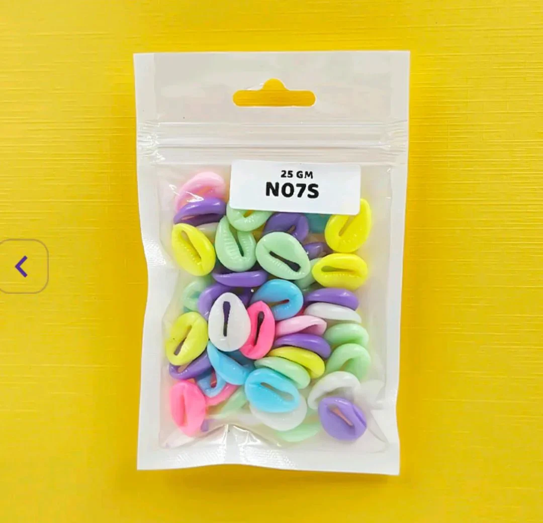 Pastel Shell Craft Beads 25g - Image 2