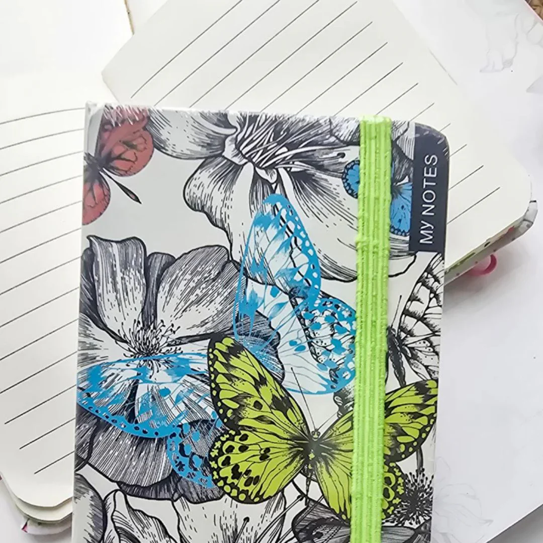 A5 Fancy Journal Diary I Ruled & Undated I 100 Sheets | Pack Of 1 - Image 3