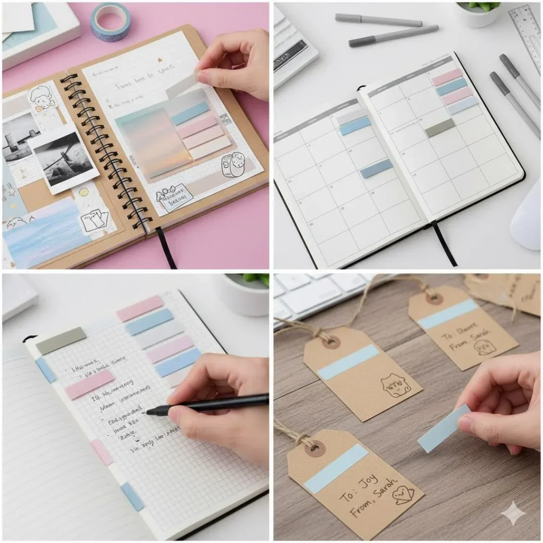 Buy 1 Get 1 Free – Vintage Scenic / Galaxy Print Sticky Notes (1 Unit Set) - Image 4