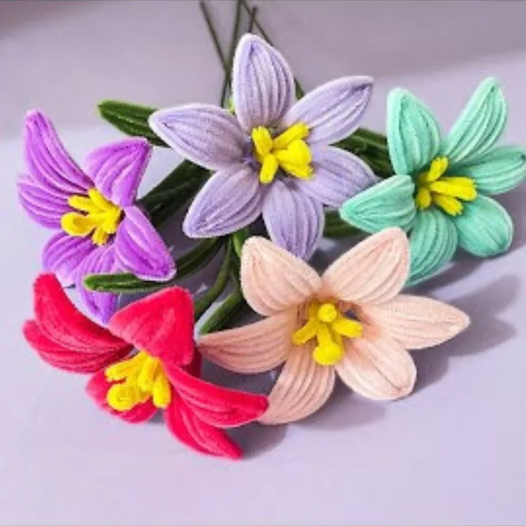 Pastel Pipe Cleaner Plain 90-100Pc Multi Coloured I Thick Quality I Washable Premium Quality - Image 5