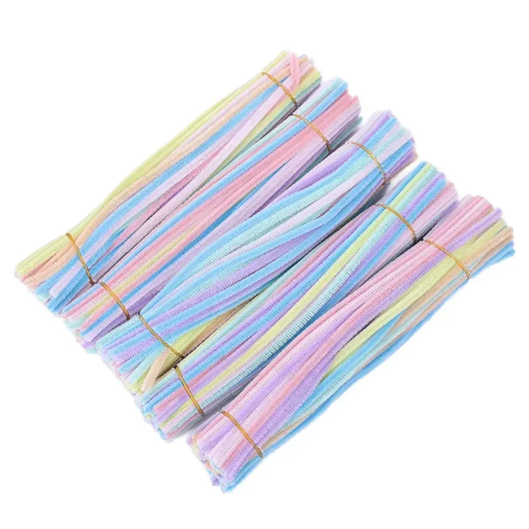 Pastel Pipe Cleaner Plain 90-100Pc Multi Coloured I Thick Quality I Washable Premium Quality - Image 6