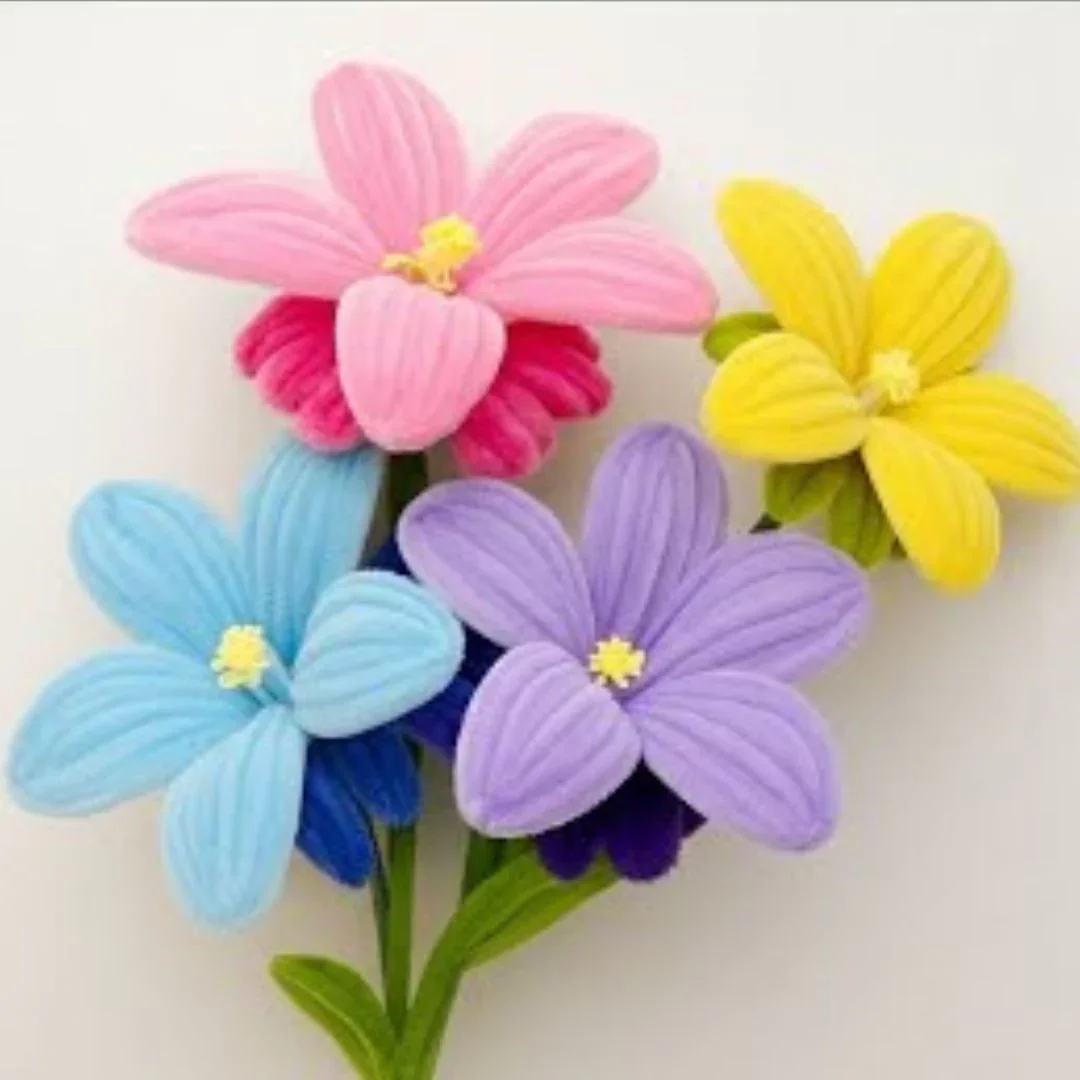 Pastel Pipe Cleaner Plain 90-100Pc Multi Coloured I Thick Quality I Washable Premium Quality - Image 8