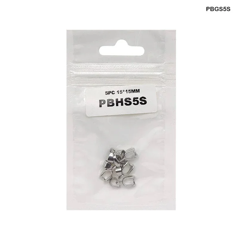 Pendant Bckle Head Silver 15*5Mm Small 5Pc)    Code  Pbhs5S - Image 3