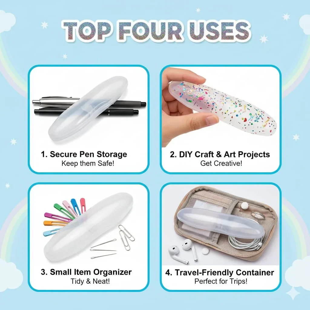 Pen Empty Box Capsule White P32WE - Image 4