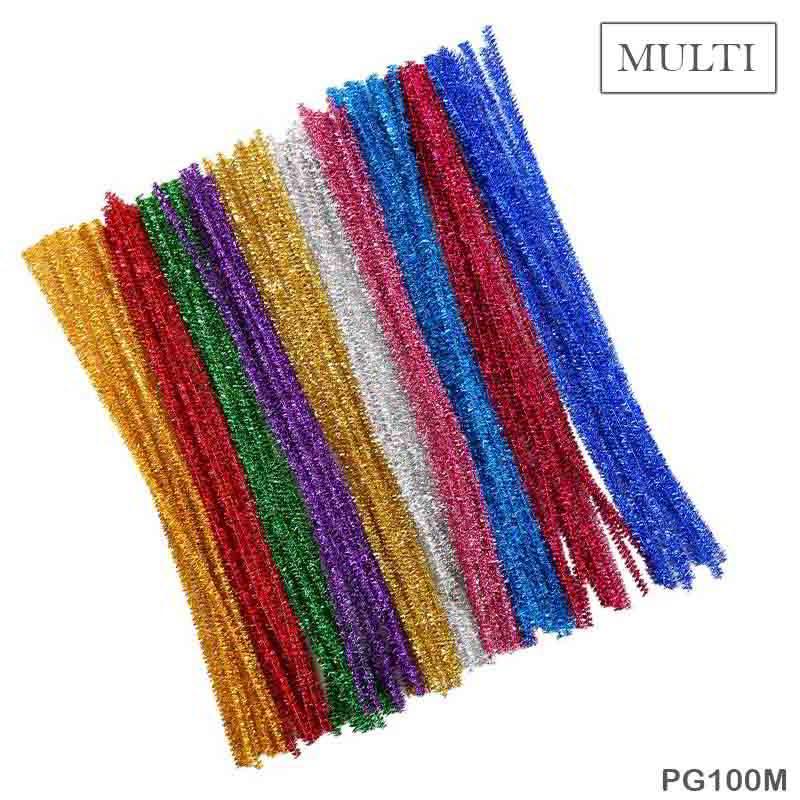 Pipe Cleaner glitter edition for Christmas decoration | Limited Edition