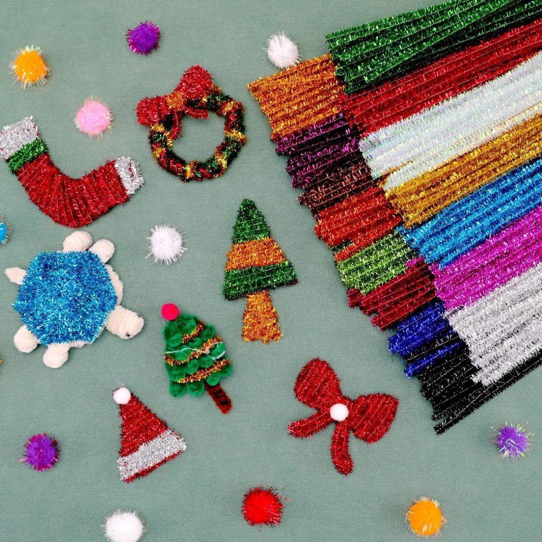 Pipe Cleaner glitter edition for Christmas decoration | Limited Edition - Image 5