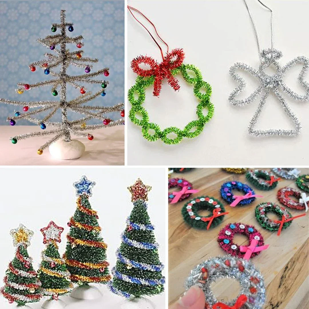 Pipe Cleaner glitter edition for Christmas decoration | Limited Edition - Image 6