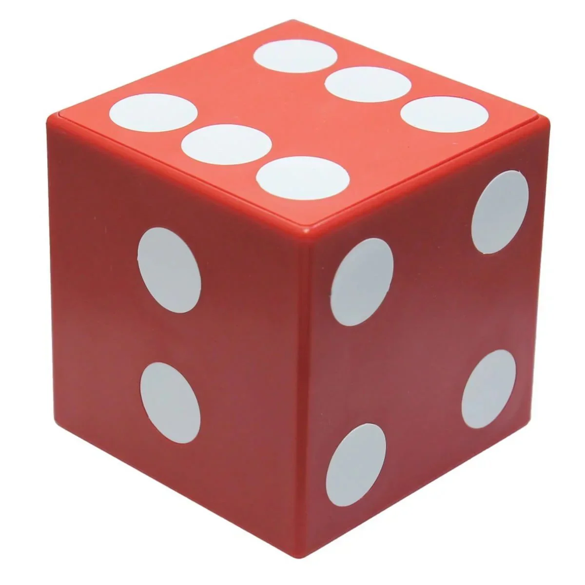 Plastic Pen Stand Dice Red PSDR00 - Image 3