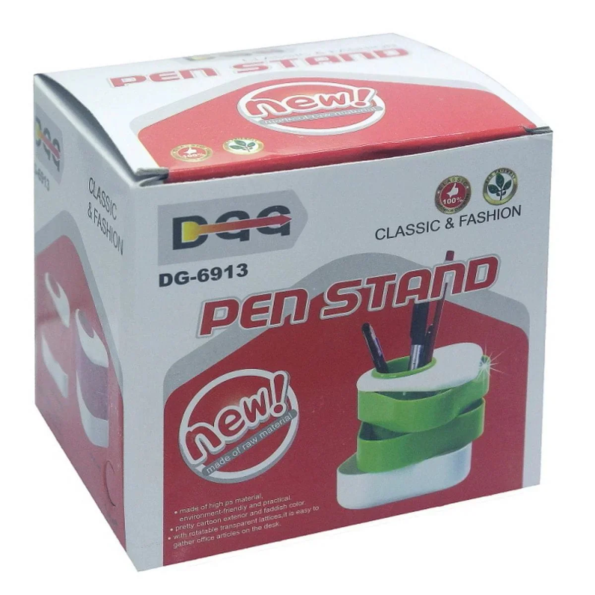 Plastic Pen Stand Trangle DG-6913 - Image 4