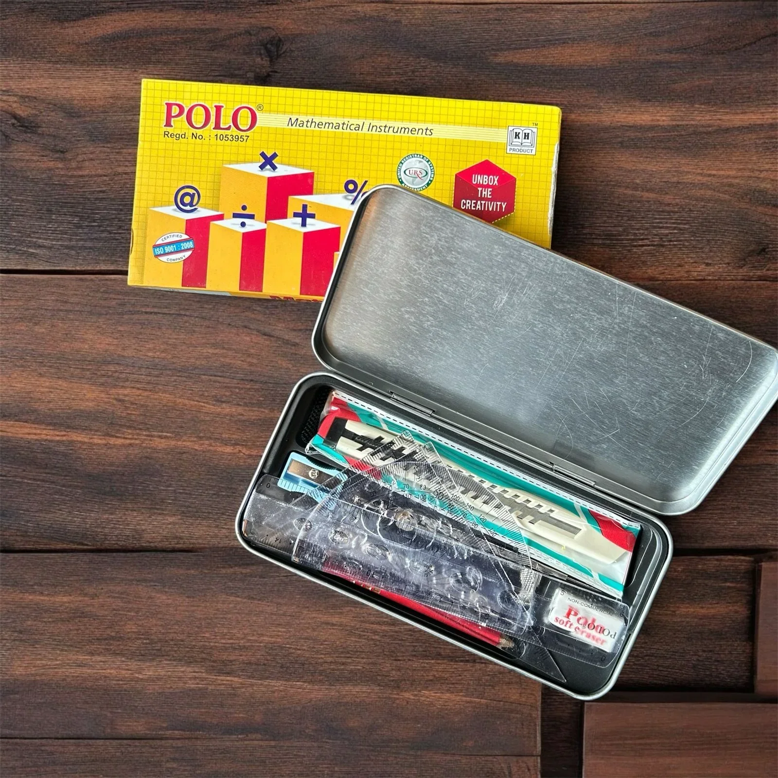 Polo Matrix Mathematical Instruments Set -  Complete with Cutter! - Image 2