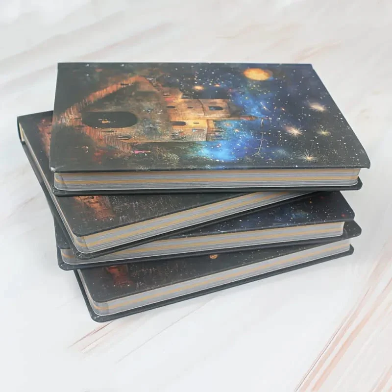 Premium Van gogh edition- Cosmic Town  l  A5 diary l Pack of 1 diary l 128 pages - Image 6