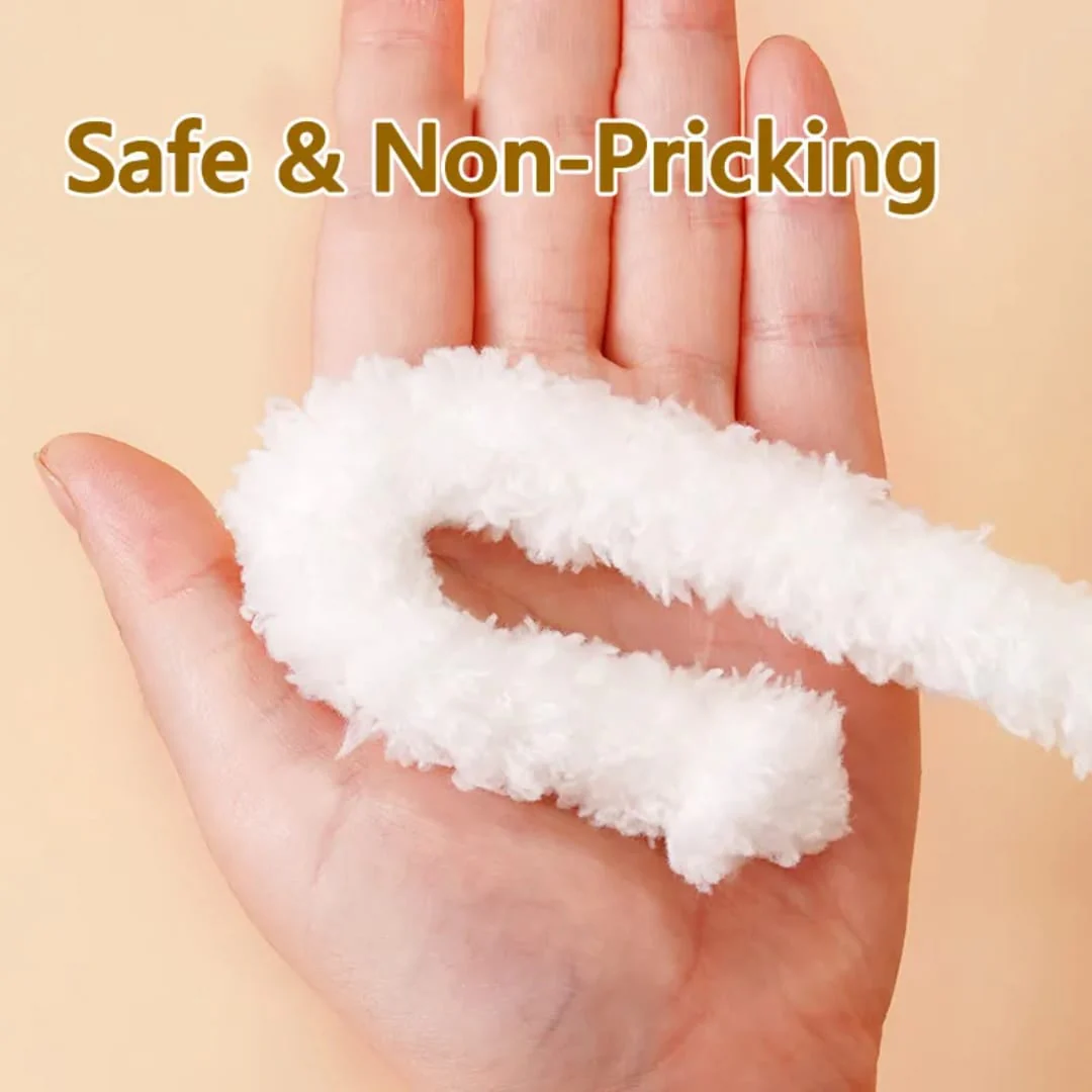 Premium wool Pipe Cleaner Plain l Pack of 1 contains 1 meter length - Image 12