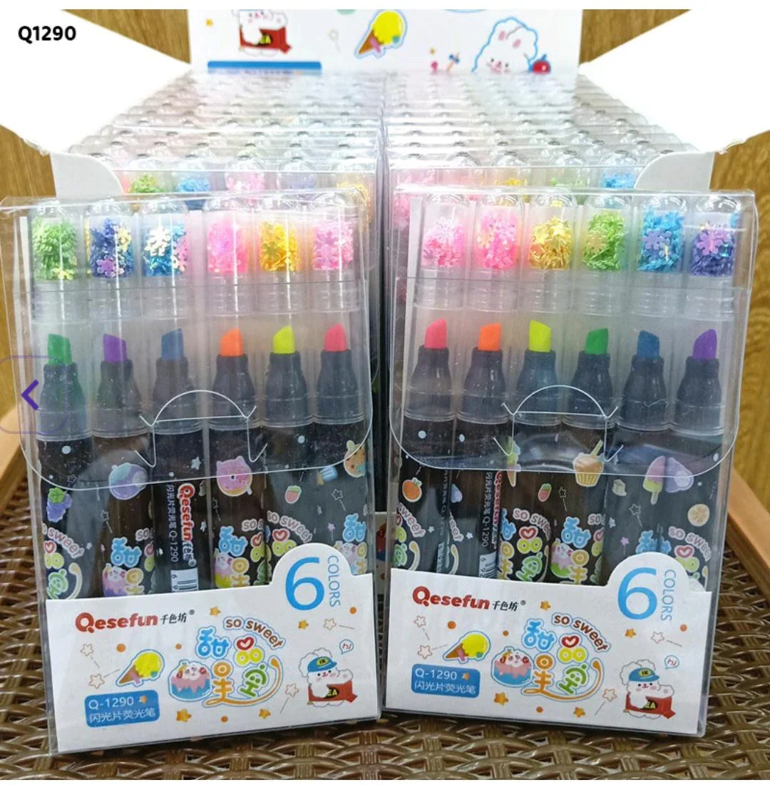 "So Sweet" Pastel Highlighters | 6-Piece Adorable Set - Image 4
