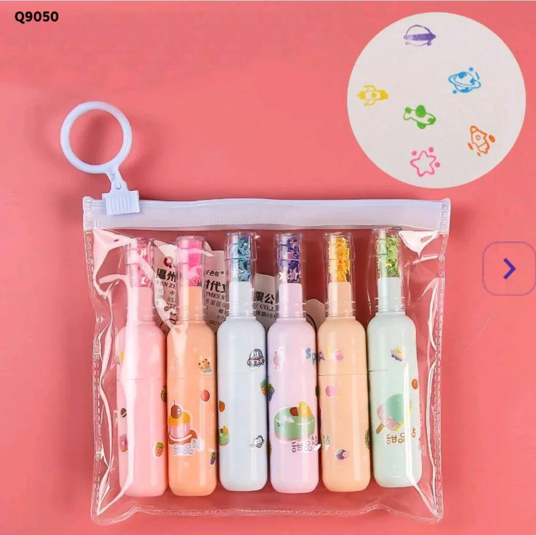 Fun Space Stampers Set for Kids - Cosmic Designs (6 Piece) - Image 2