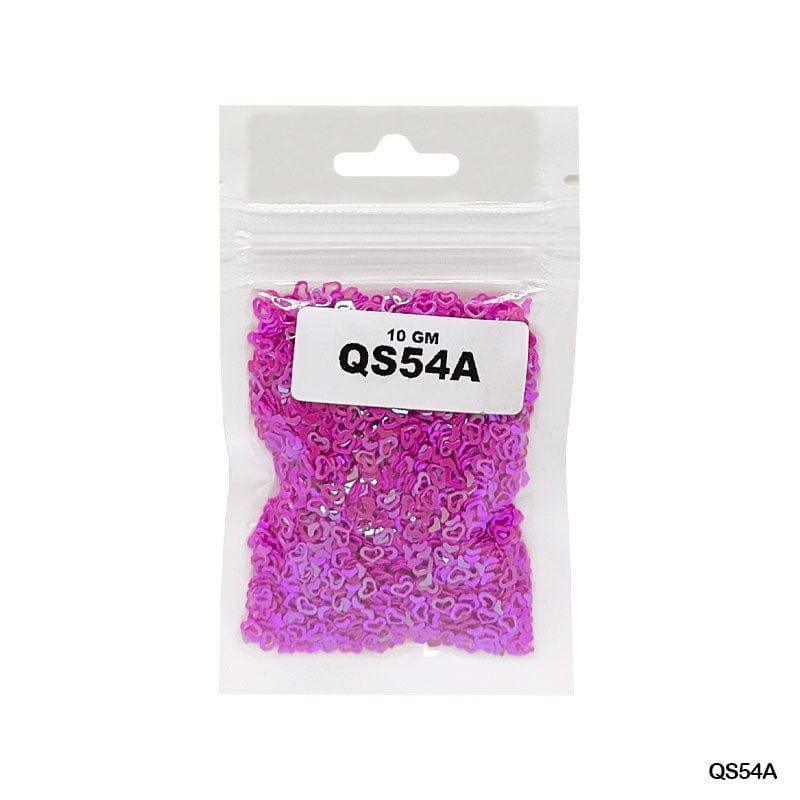 Heart H D Pink 4Mm 10Gm Sequins    Code  Qs54A - Image 2