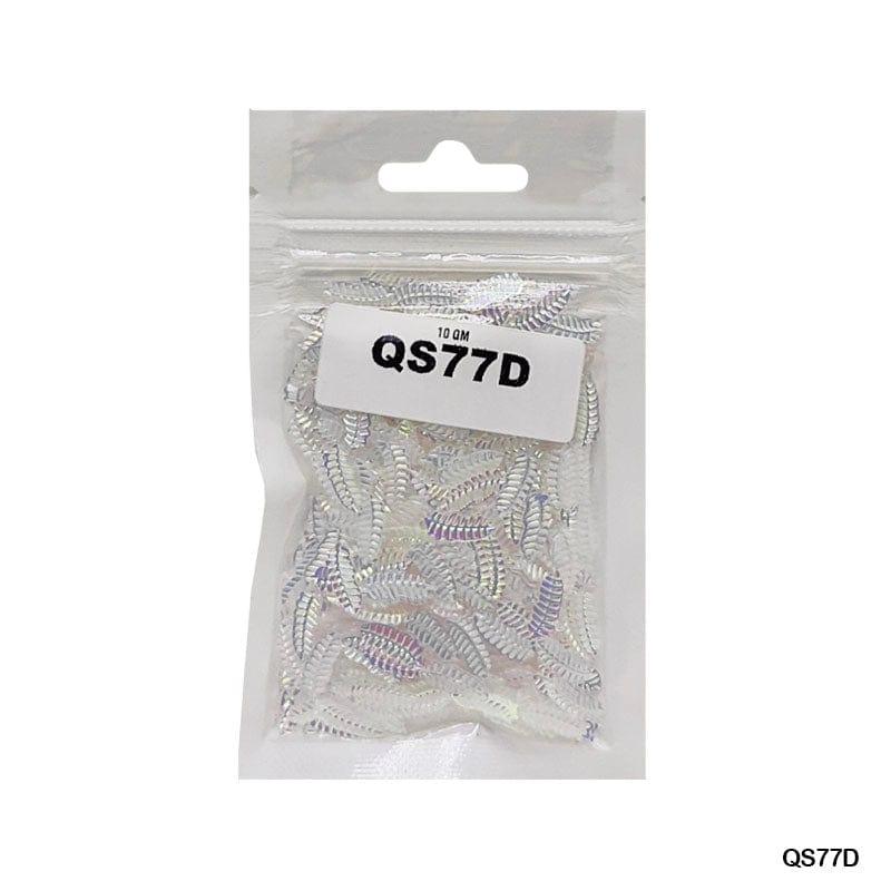 10Gm Sequins Ss Leaf       Code  Qs77D - Image 2