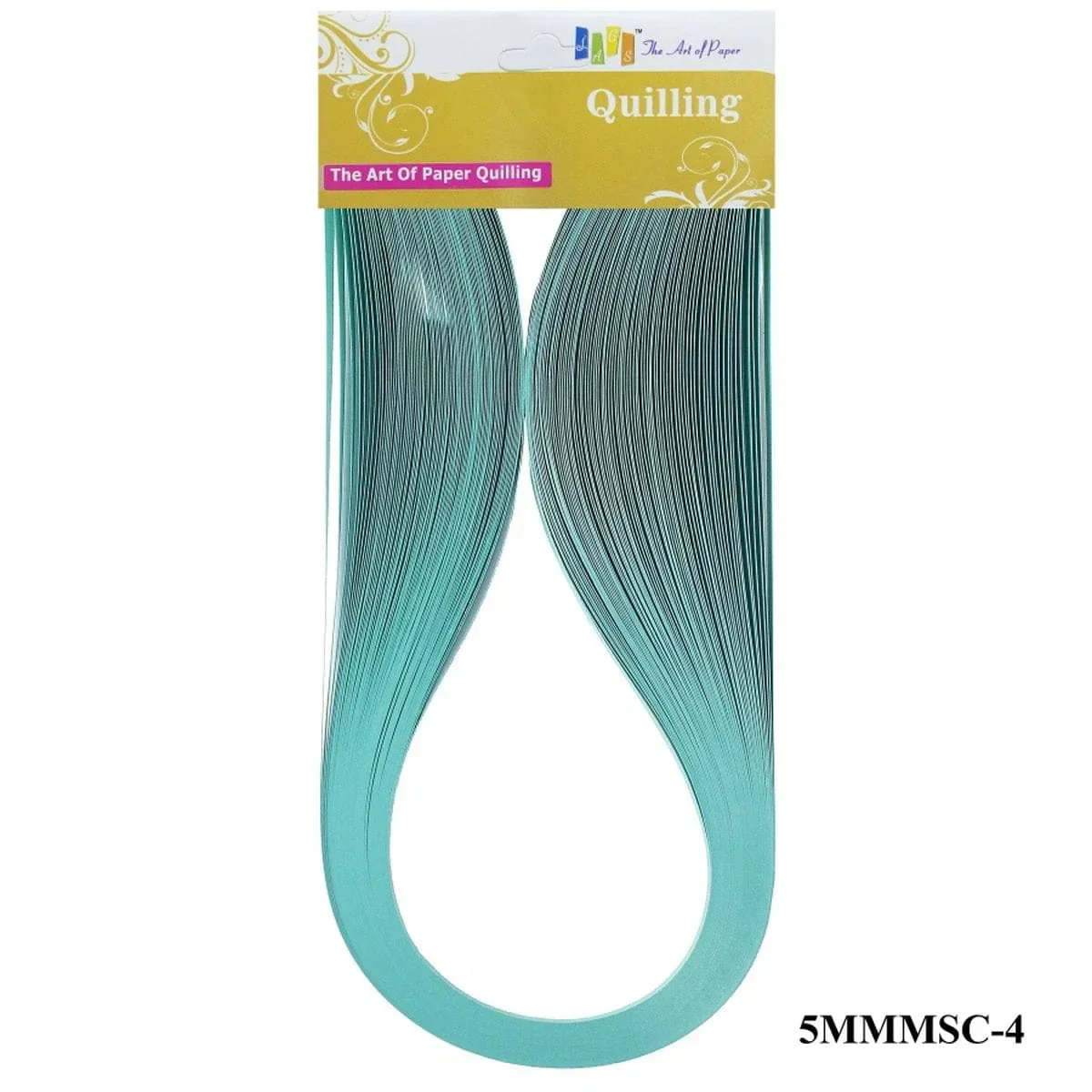 Quilling Strip 5mm Metallic 04 Turquo. 5MMMSC-04