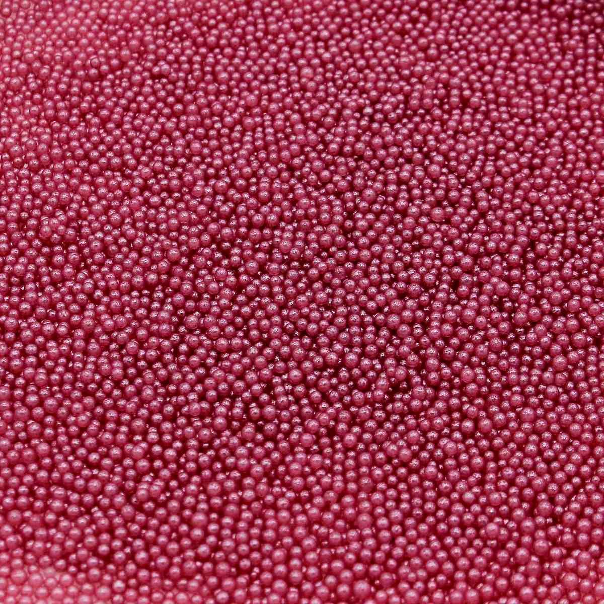 Red Micro Mini Pearl Beads 45gm - Image 3