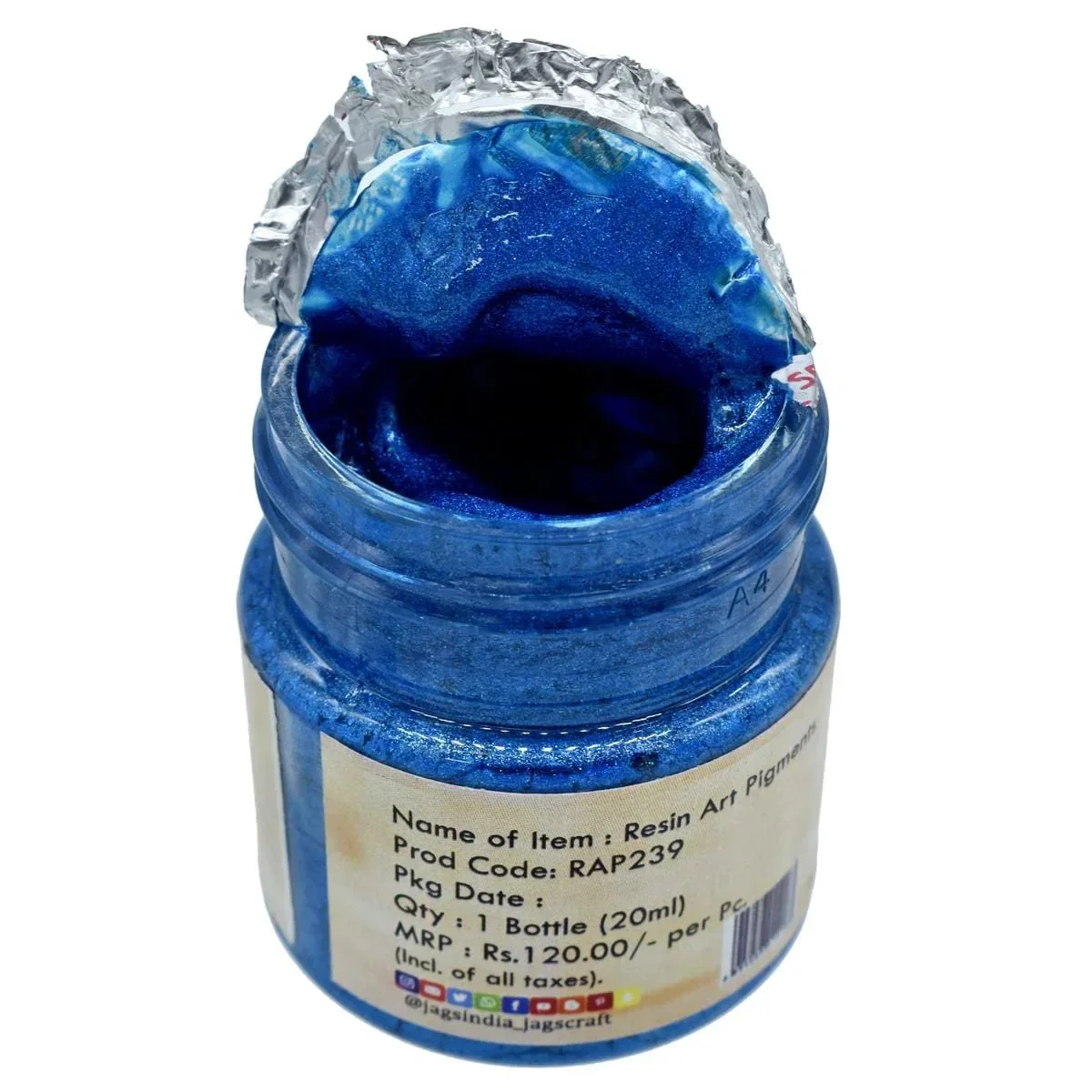 Resin Art Pigments 20ML Sp Peacock Teal RAP239 - Image 2