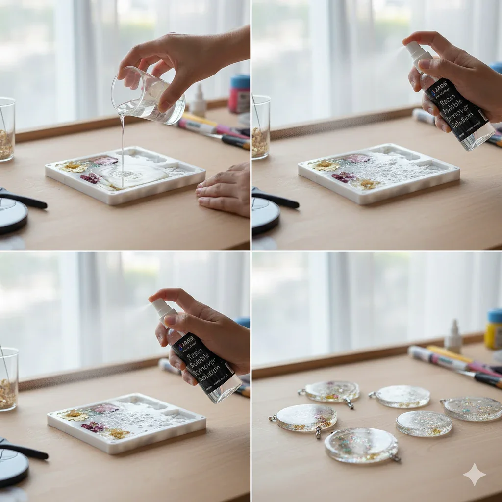 Resin Bubble Remover Solution 100ML- Contain 1 Unit - Image 5