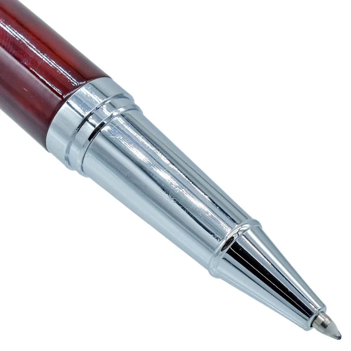 Roller Pen Red Silver Clip - Image 3