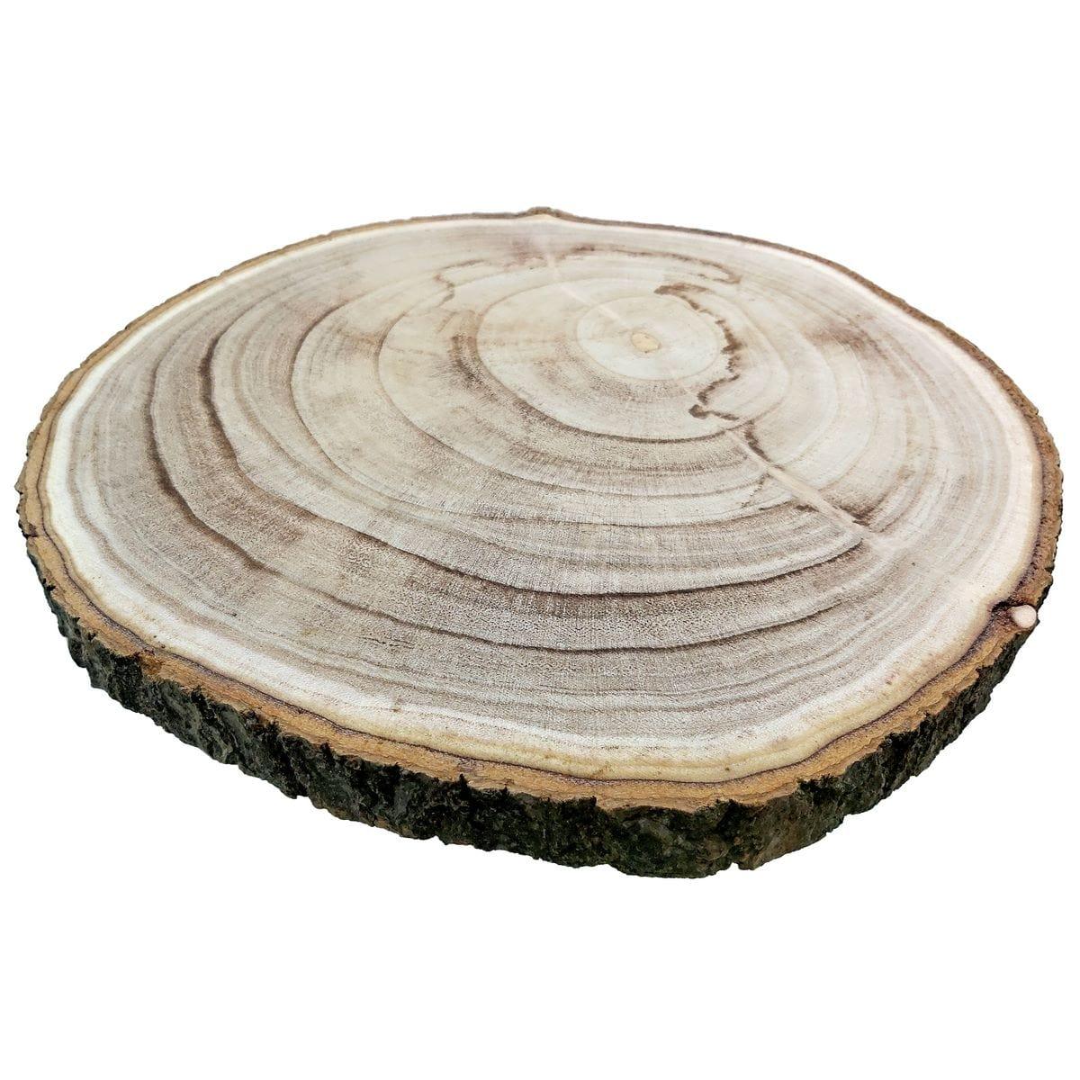 Round Wood Plate Light Weight 30cmto35cm - Image 3