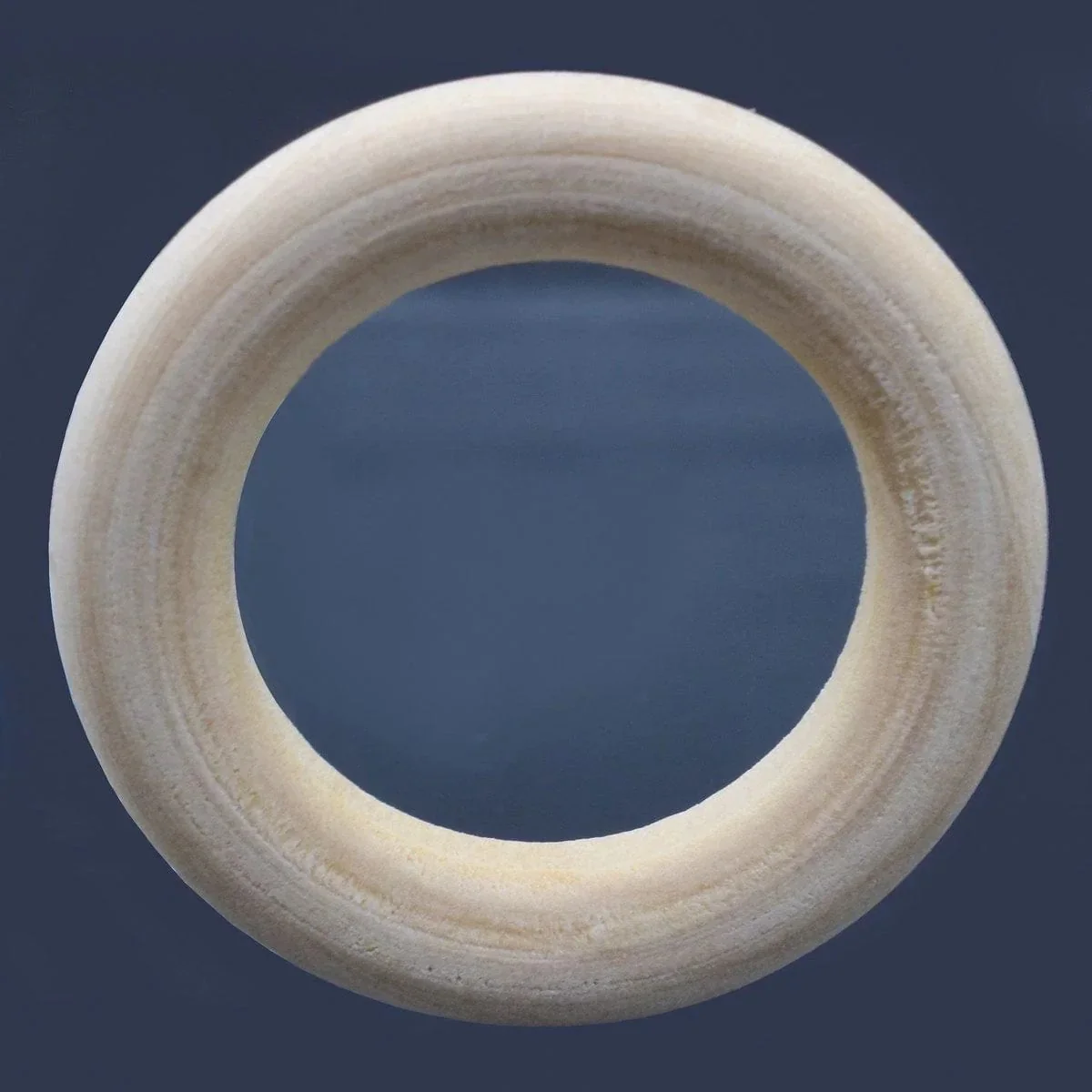 Round Wooden Ring 40MM 6Pcs Set RWR40MM - Image 3