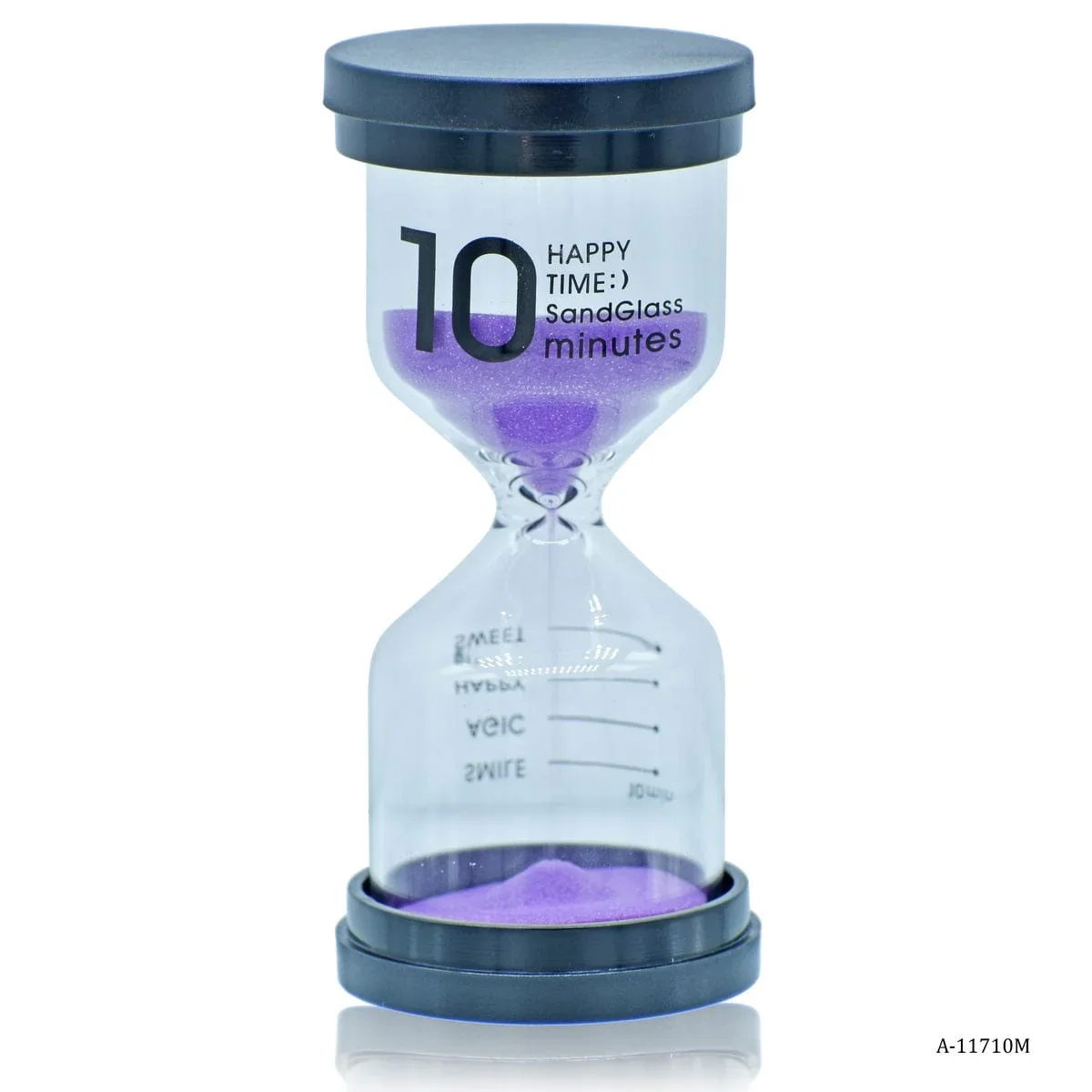 Sand Timer Plastic Round Glass 10 Minute