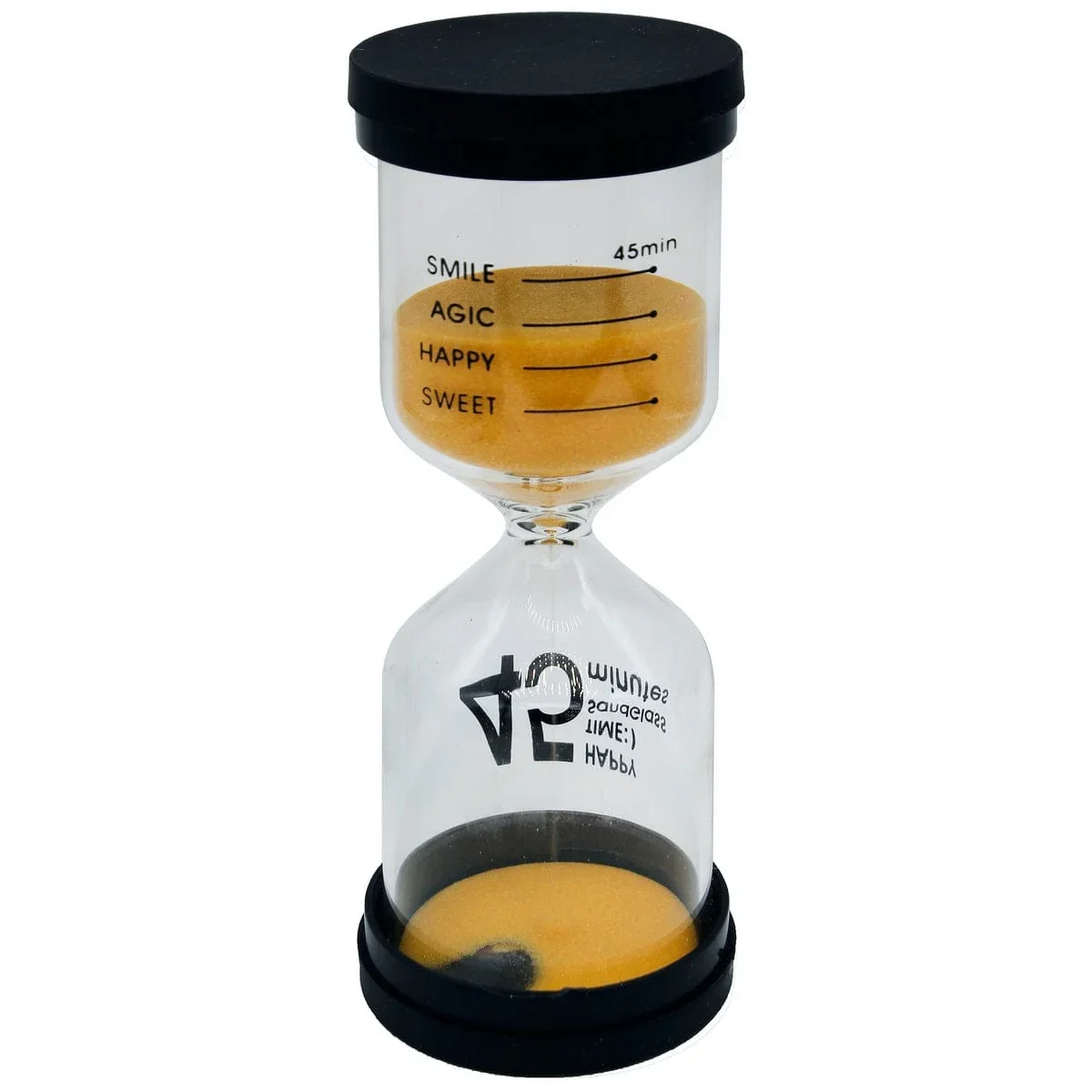 Sand Timer Plastic Round Glass 45 Minute - Image 3