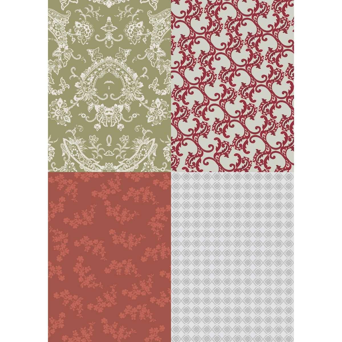 Scrapbooking paper packs ,printed greeting papers of Paper Jags A5 Signature-10D SEA5X30 - Image 6