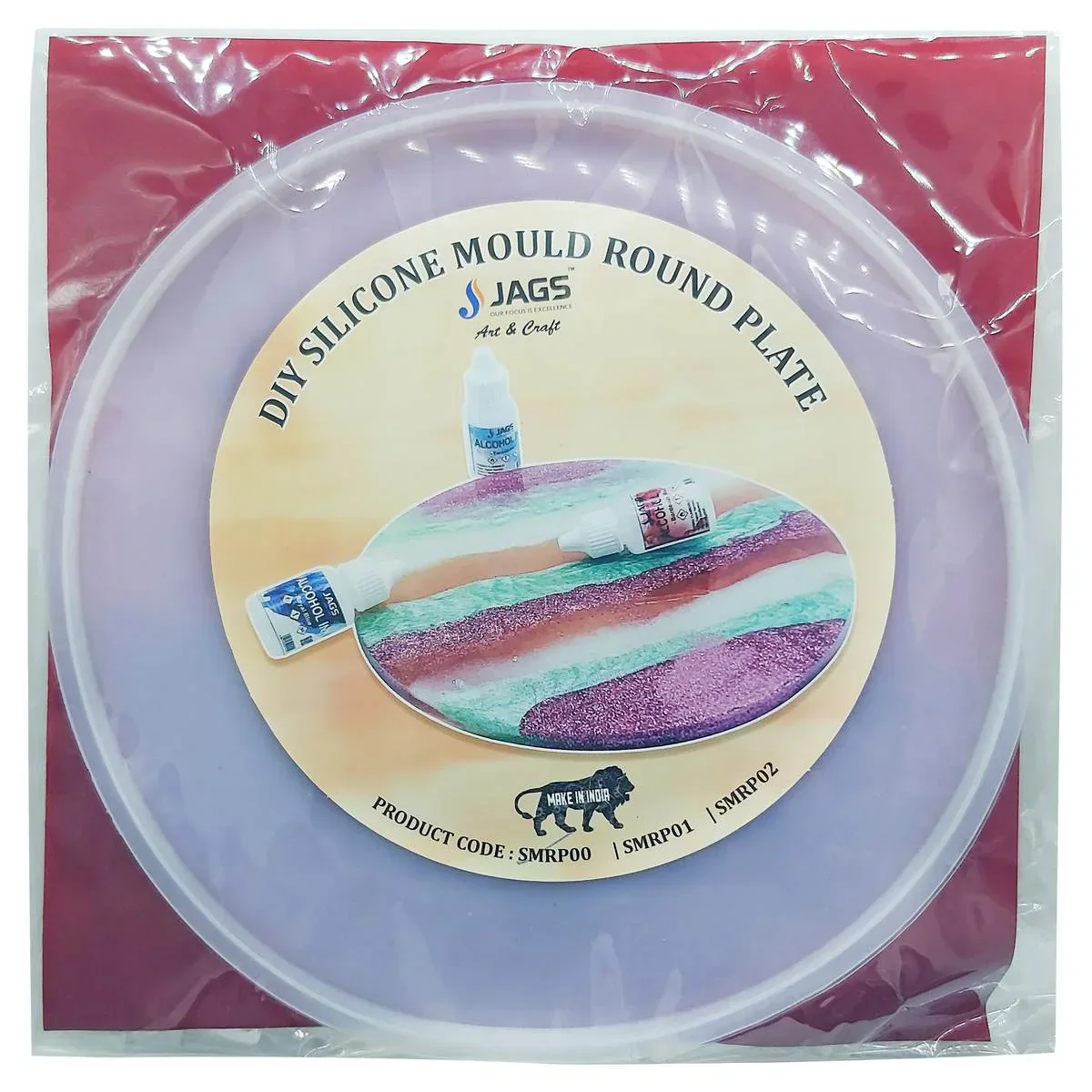 Silicone Mould Round Plate 8inch SMRP00 - Image 3