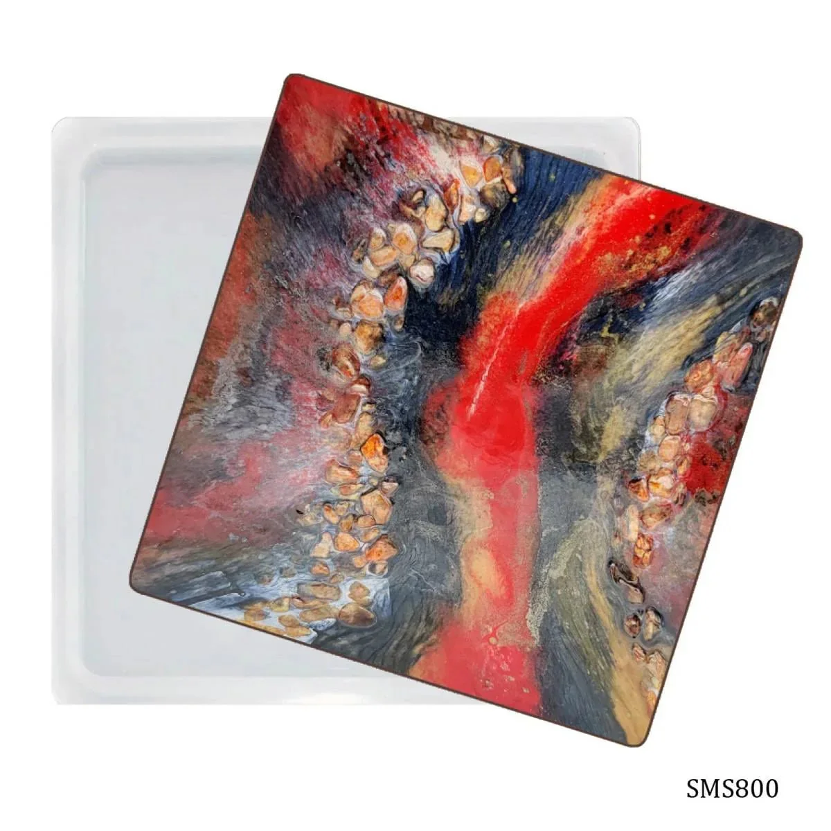 Silicone Mould Square 8 Inch SMS800