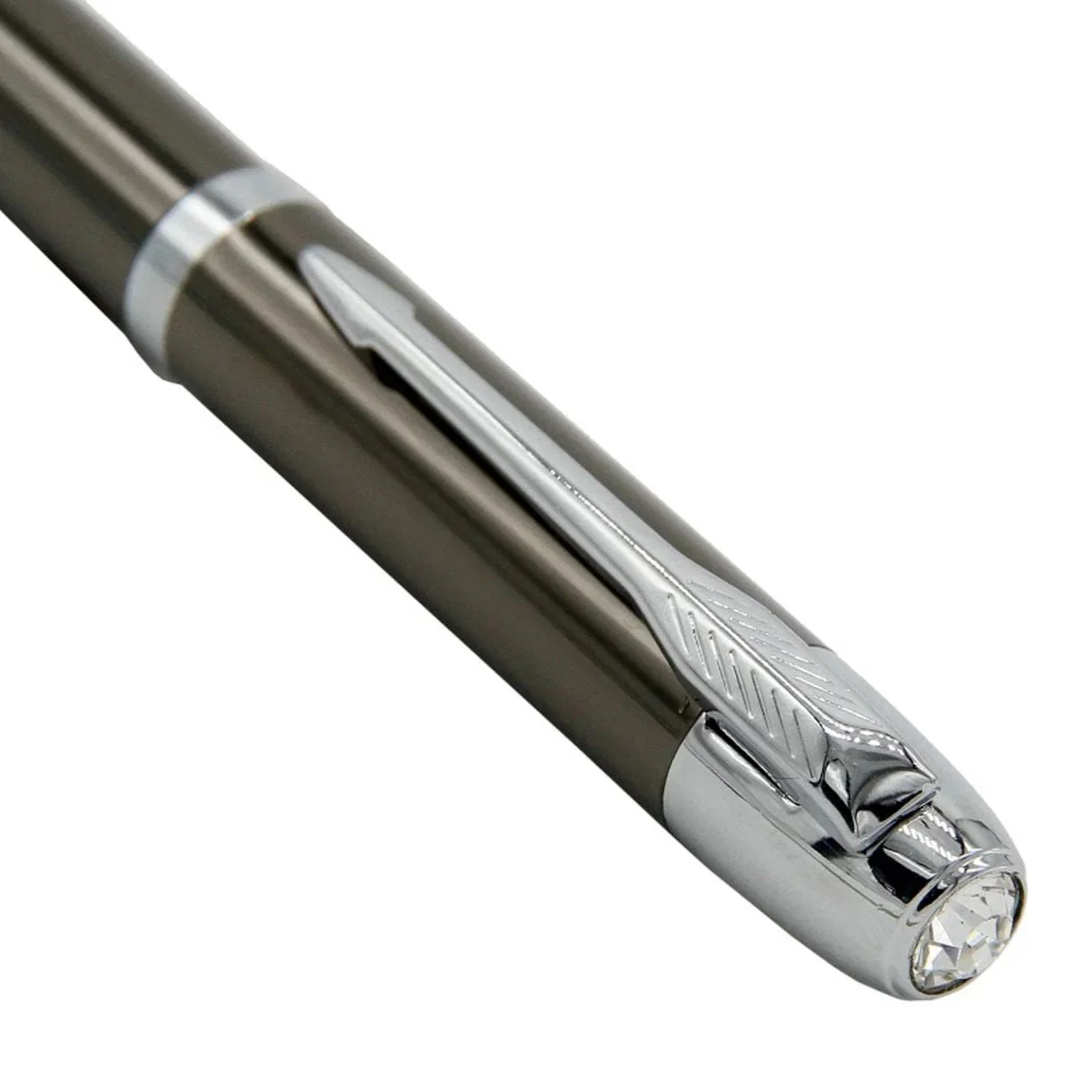 Silver Clip Ball Pen Black Gun Mate - Image 3