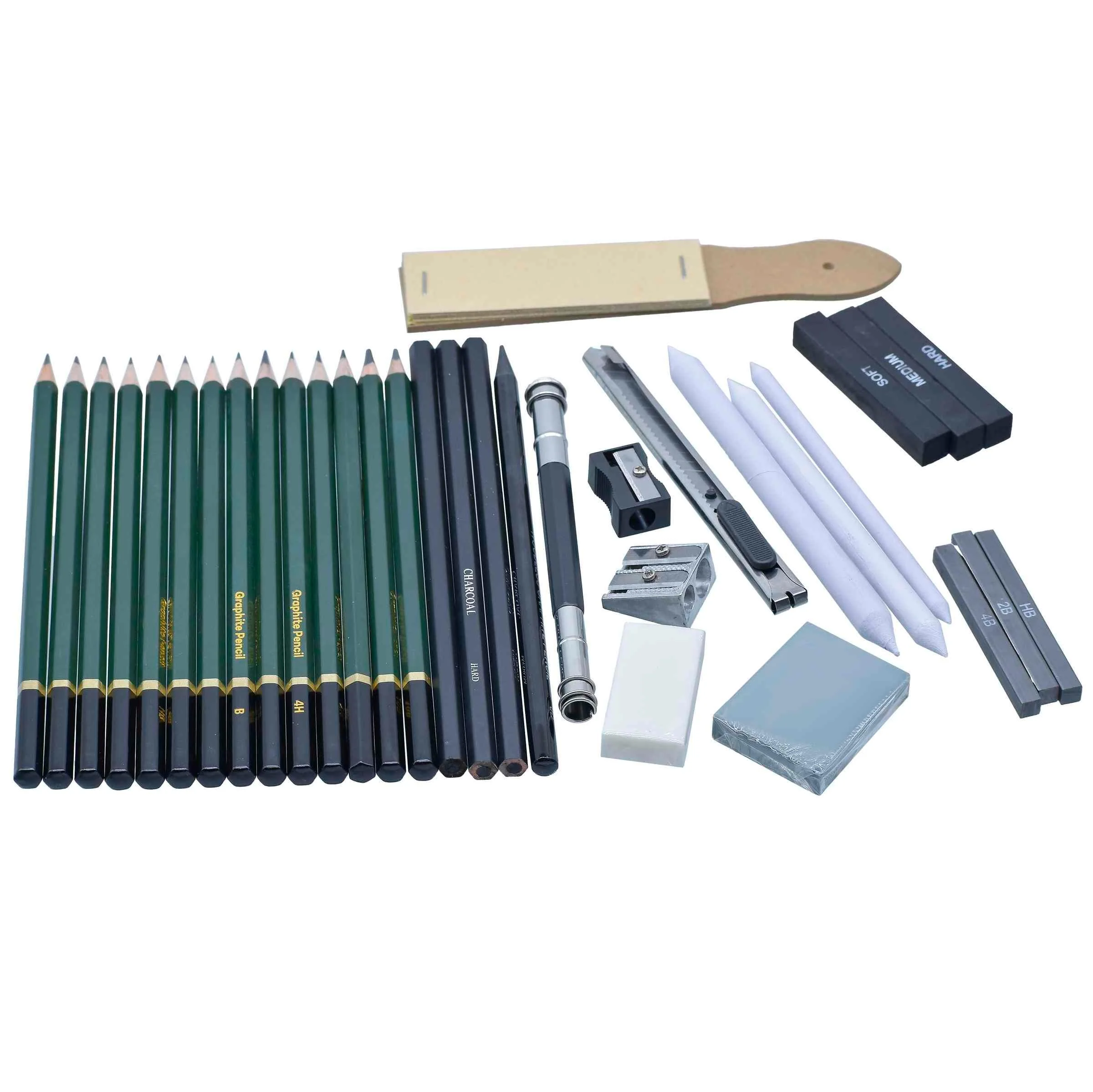 Premium Sketch Drawing Kit l Pack of 35 pcs - Image 2